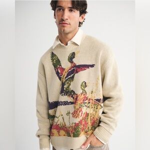 Men’s Vintage-Inspired Crew Sweater